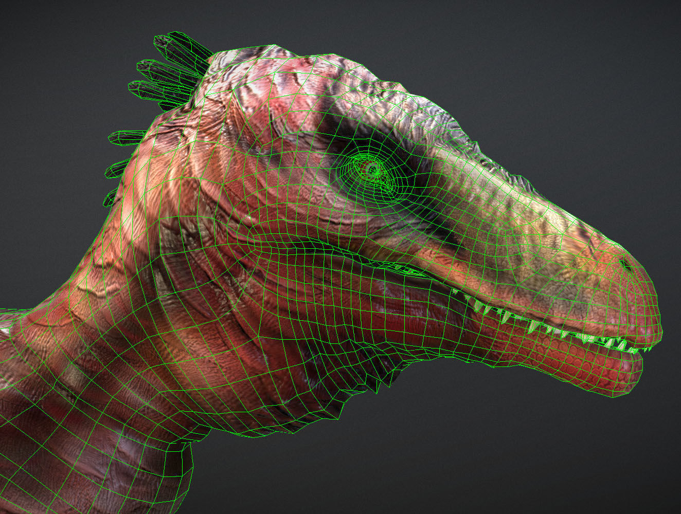 ULTIMATE RAPTOR Low-poly 3D model_1