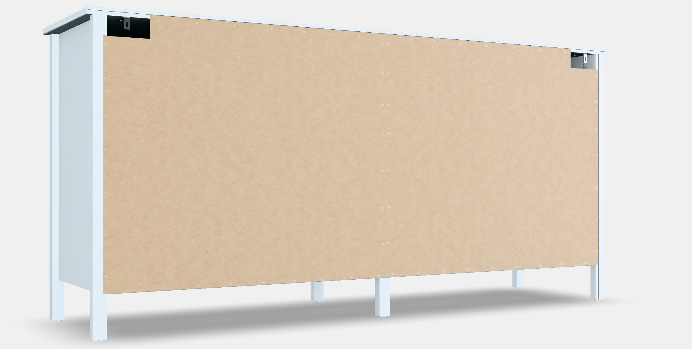 KOPPANG Chest of 6 drawers 1 Low-poly 3D model_4