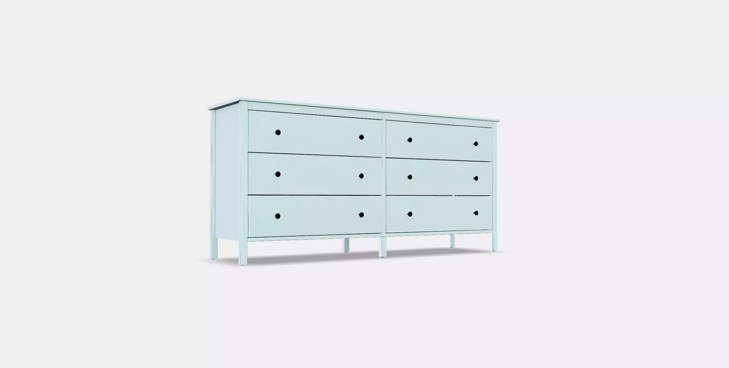 KOPPANG Chest of 6 drawers 1 Low-poly 3D model_0