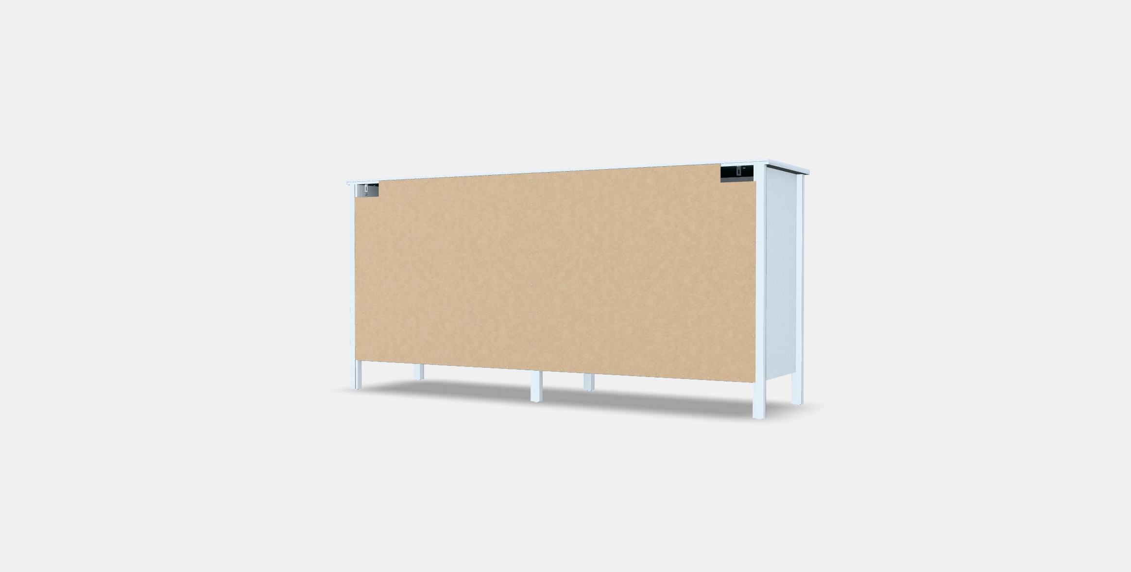 KOPPANG Chest of 6 drawers 1 Low-poly 3D model_5