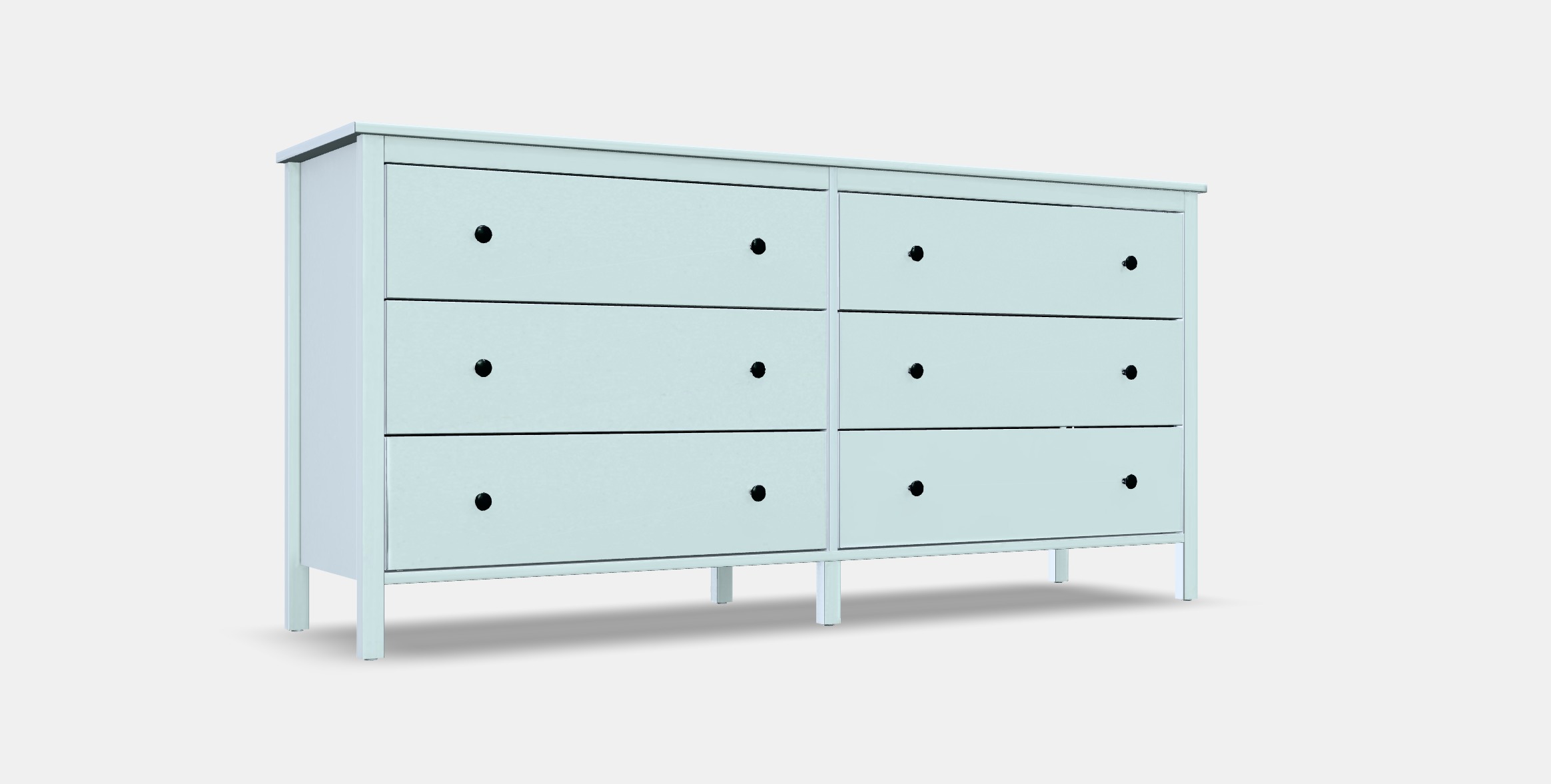 KOPPANG Chest of 6 drawers 1 Low-poly 3D model_9