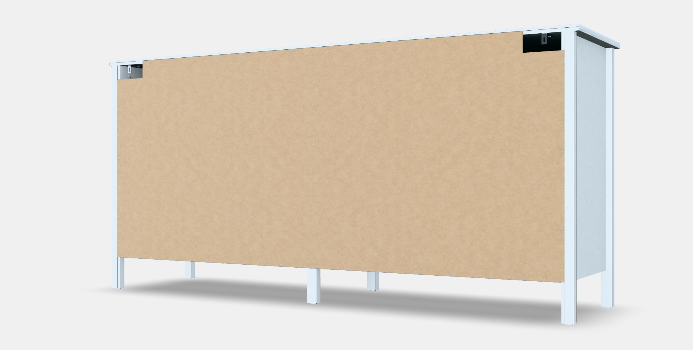 KOPPANG Chest of 6 drawers 1 Low-poly 3D model_7