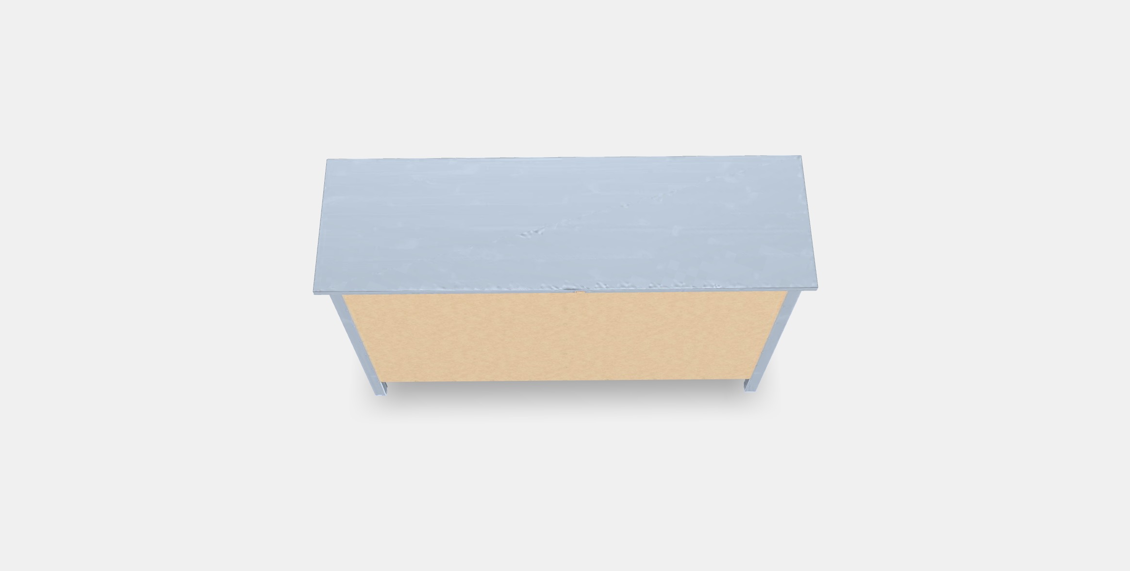 HEMNES Chest of 8 drawers Low-poly 3D model_3