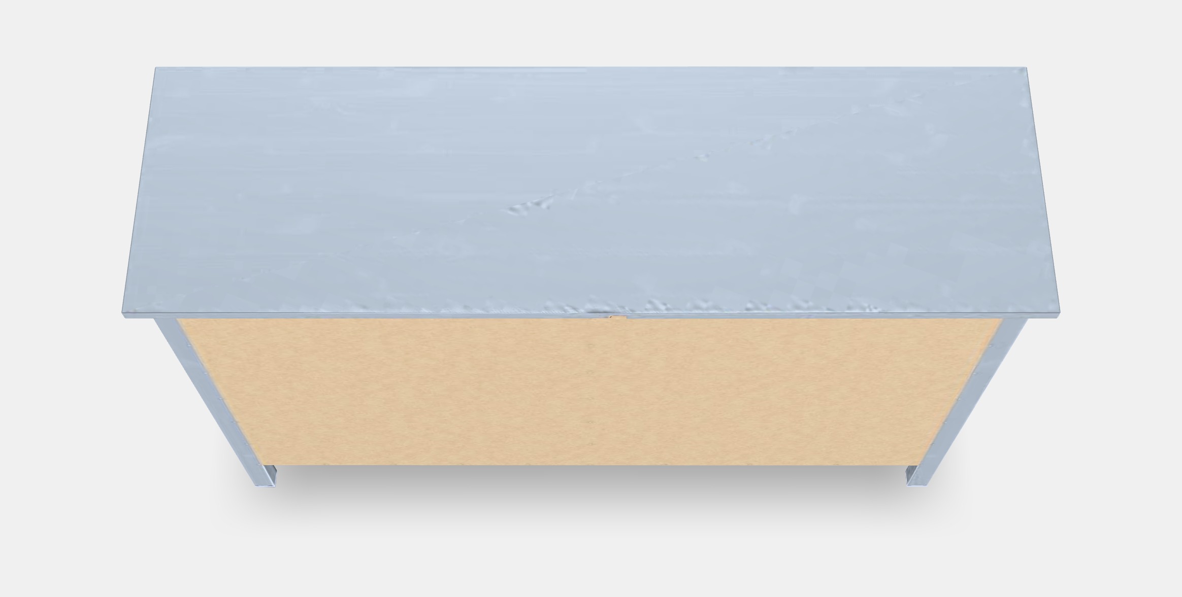 HEMNES Chest of 8 drawers Low-poly 3D model_4