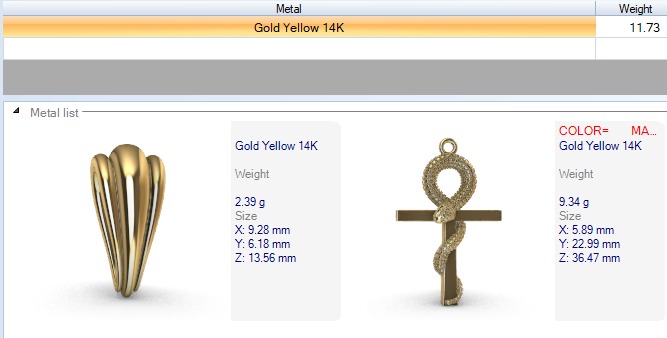 Snake Ankh Cross Pendant 3D print model_20