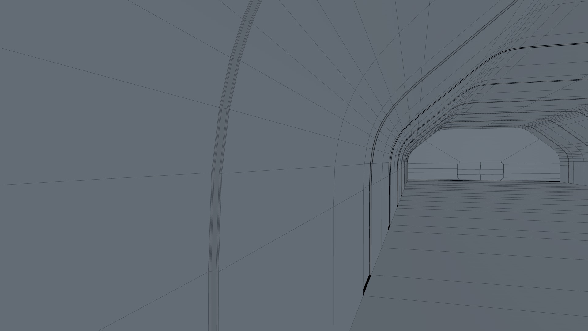 Sci Fi Warehouse 3D model_9