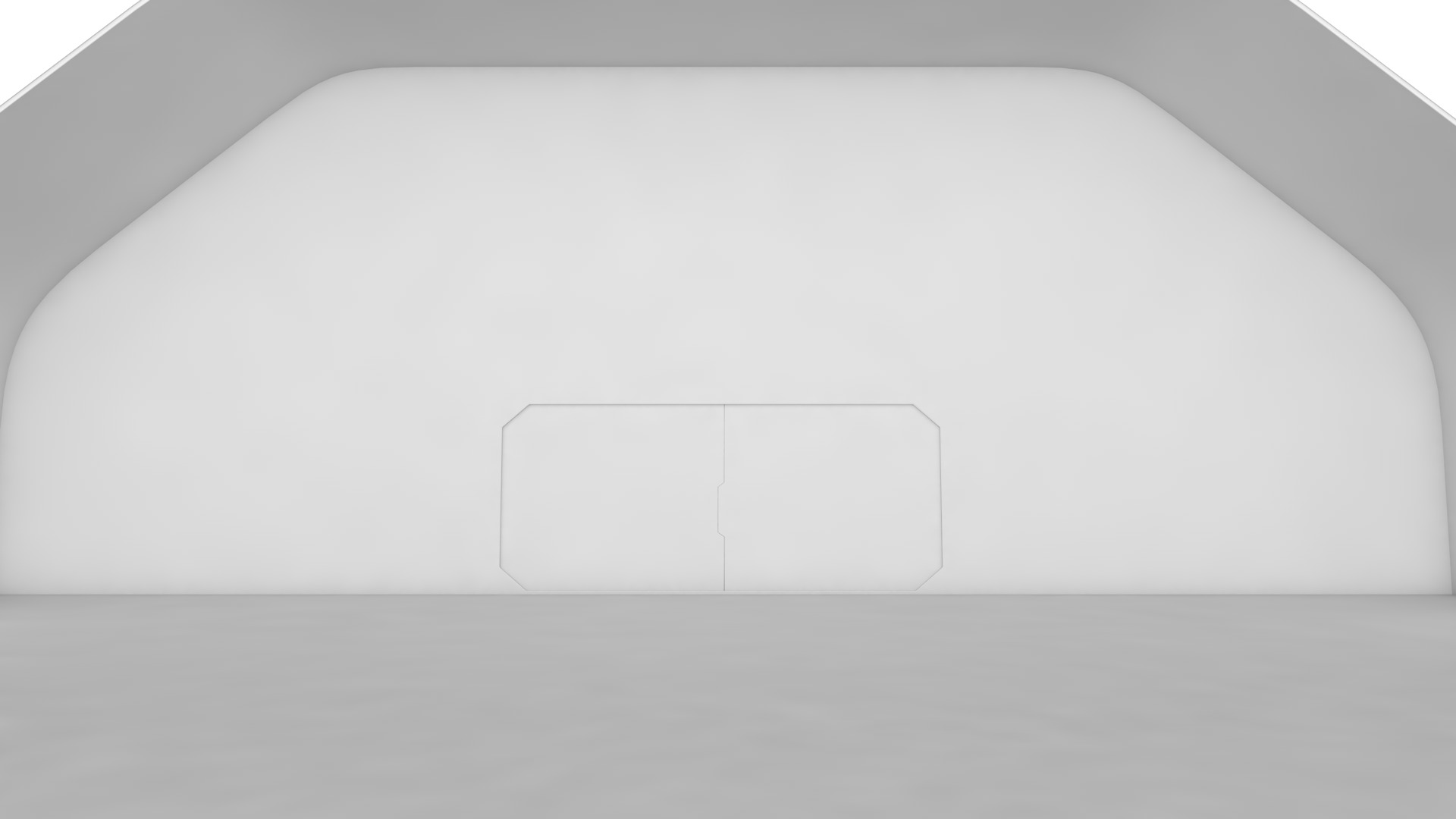 Sci Fi Warehouse 3D model_4