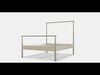 GJORA Bed frame 9 Low-poly 3D model_1