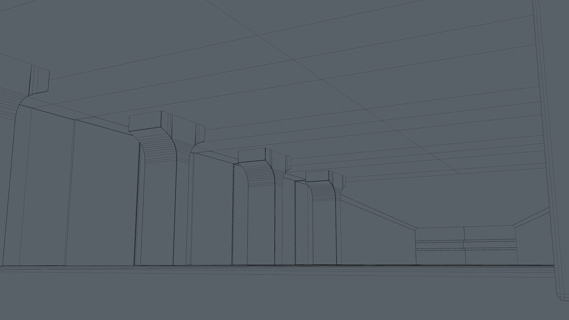 Sci Fi Warehouse 3D model_12