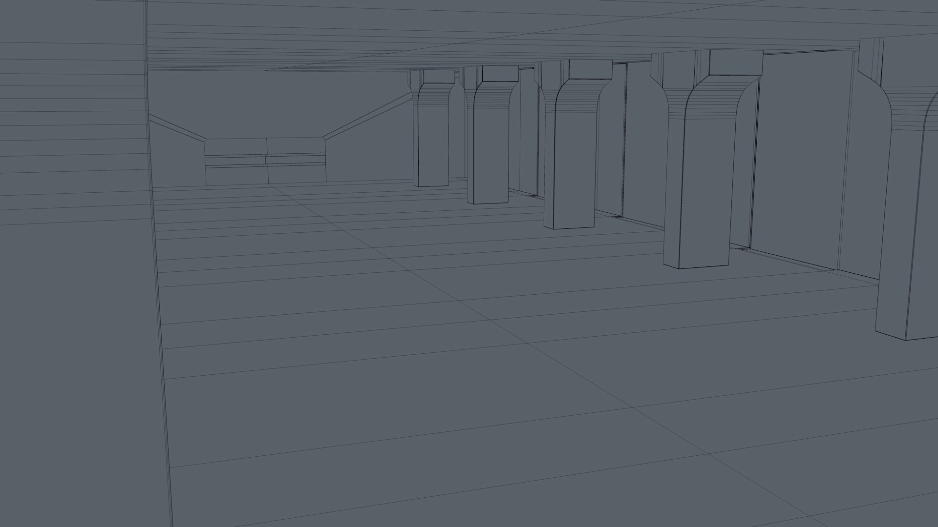 Sci Fi Warehouse 3D model_9