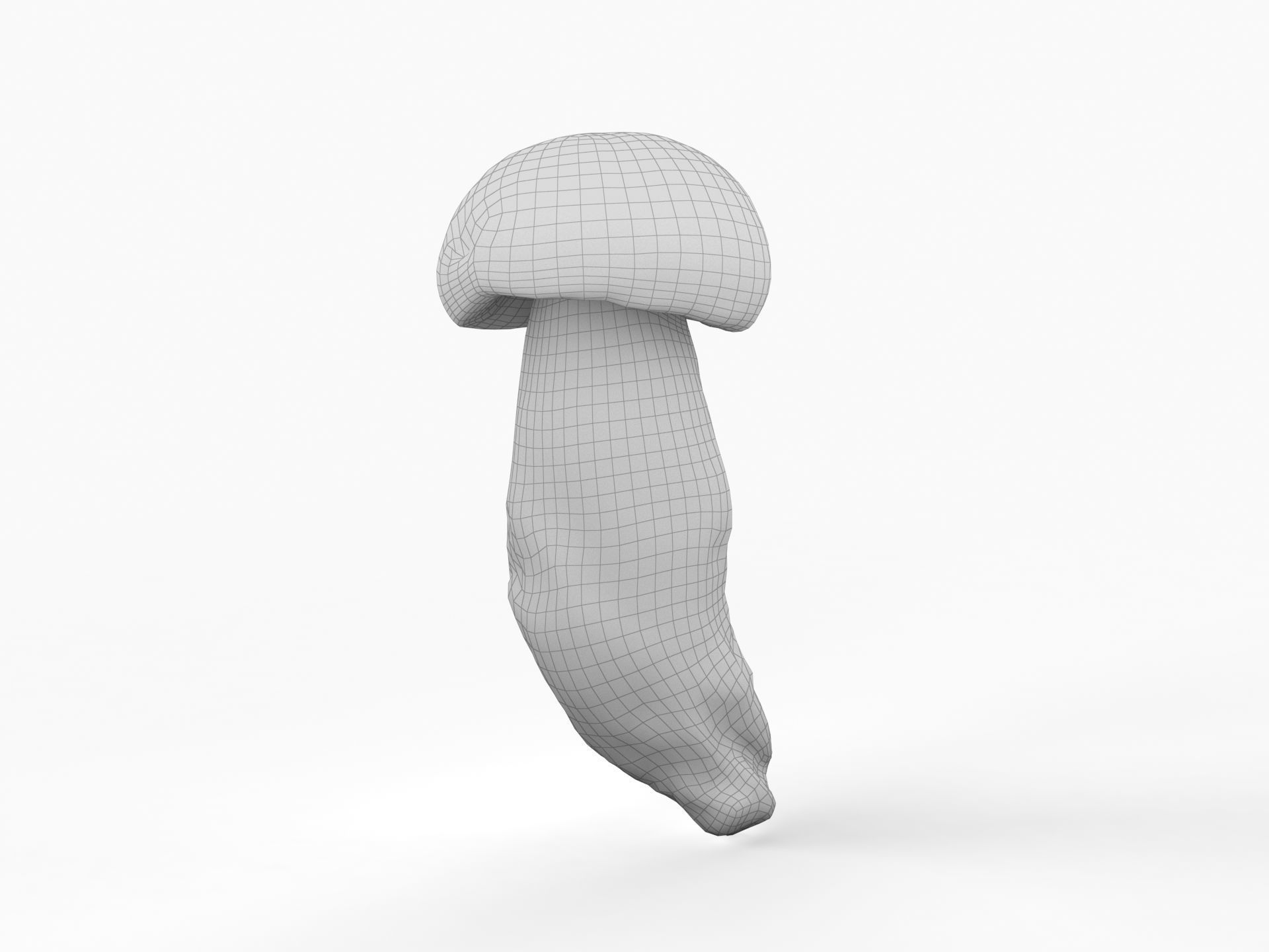 Boletus Badius 02 Low-poly 3D model_10