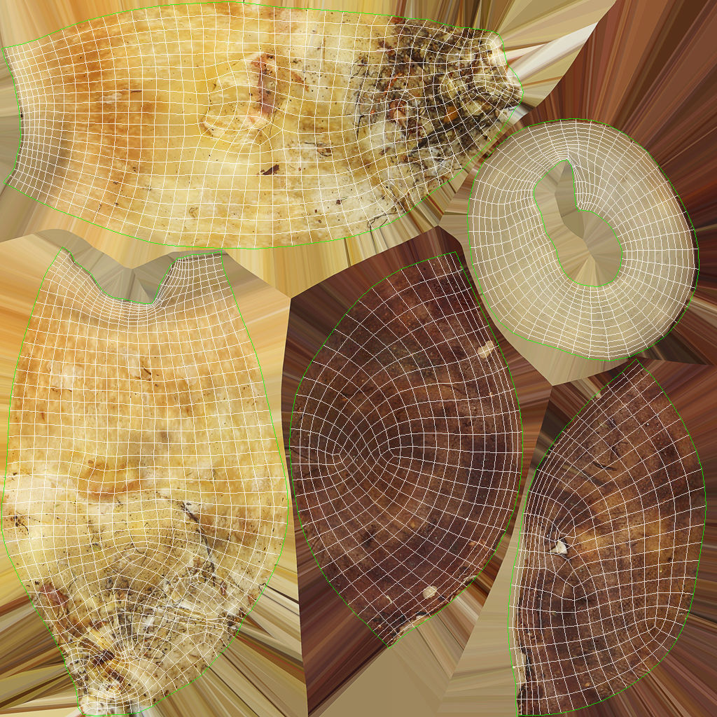 Boletus Badius 02 Low-poly 3D model_9