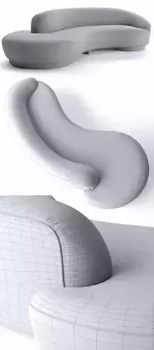 Modern Organic styled Sofa