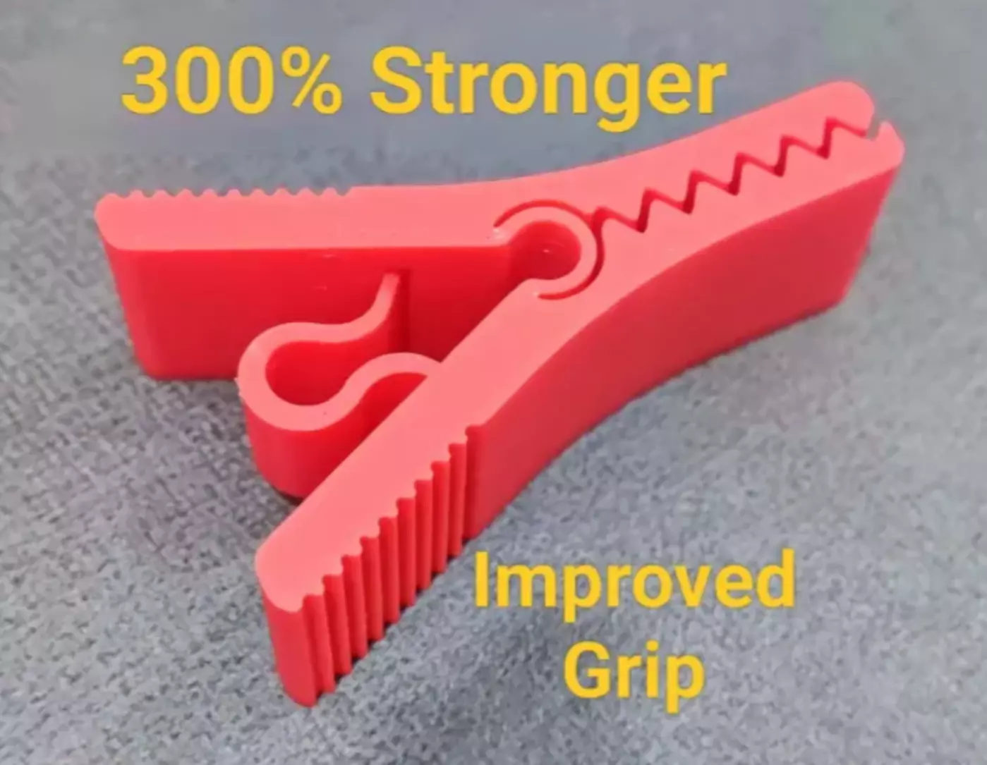 Ultra Durable 3D Printed Clip 3D print model