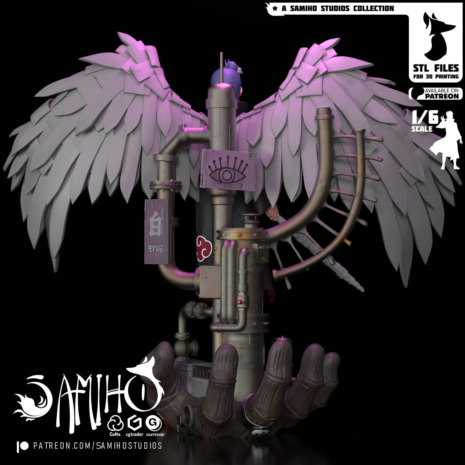 Samiho Studios - Konan - STLs ready for printing 3D print model_3