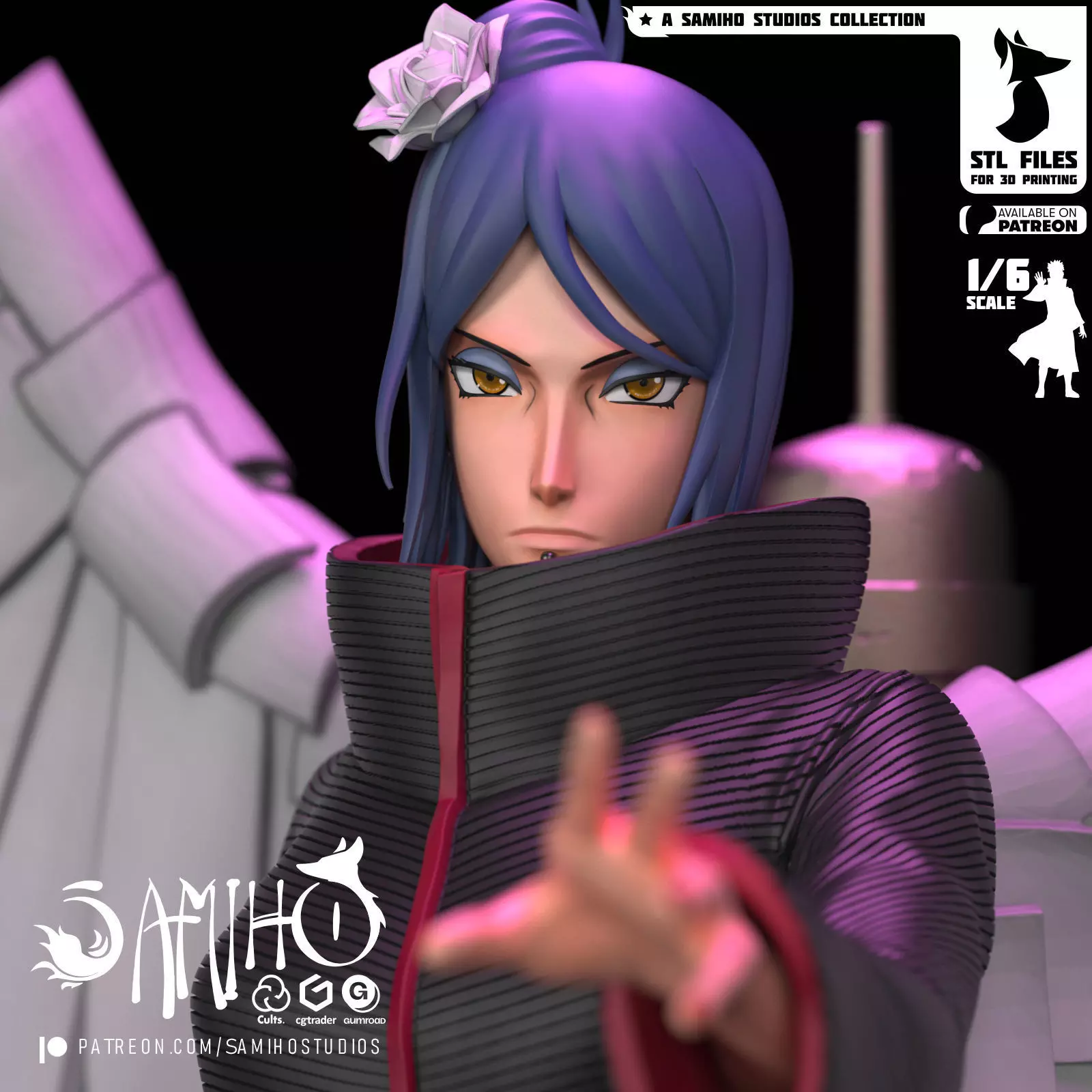 Samiho Studios - Konan - STLs ready for printing 3D print model_0
