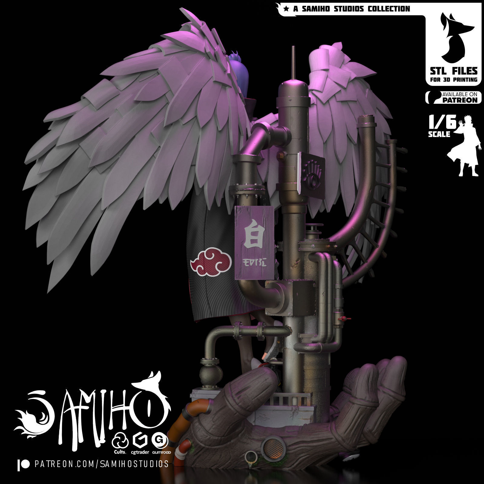 Samiho Studios - Konan - STLs ready for printing 3D print model_2