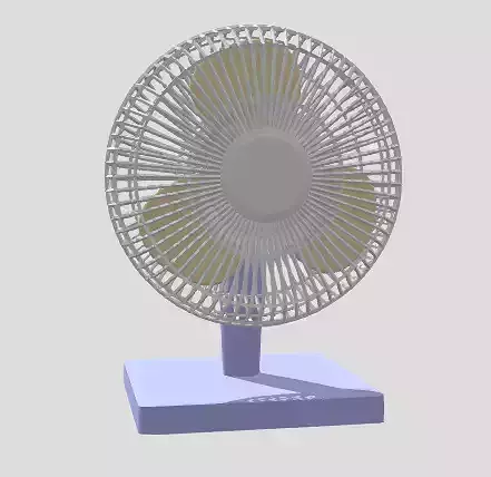 Fan Low poly