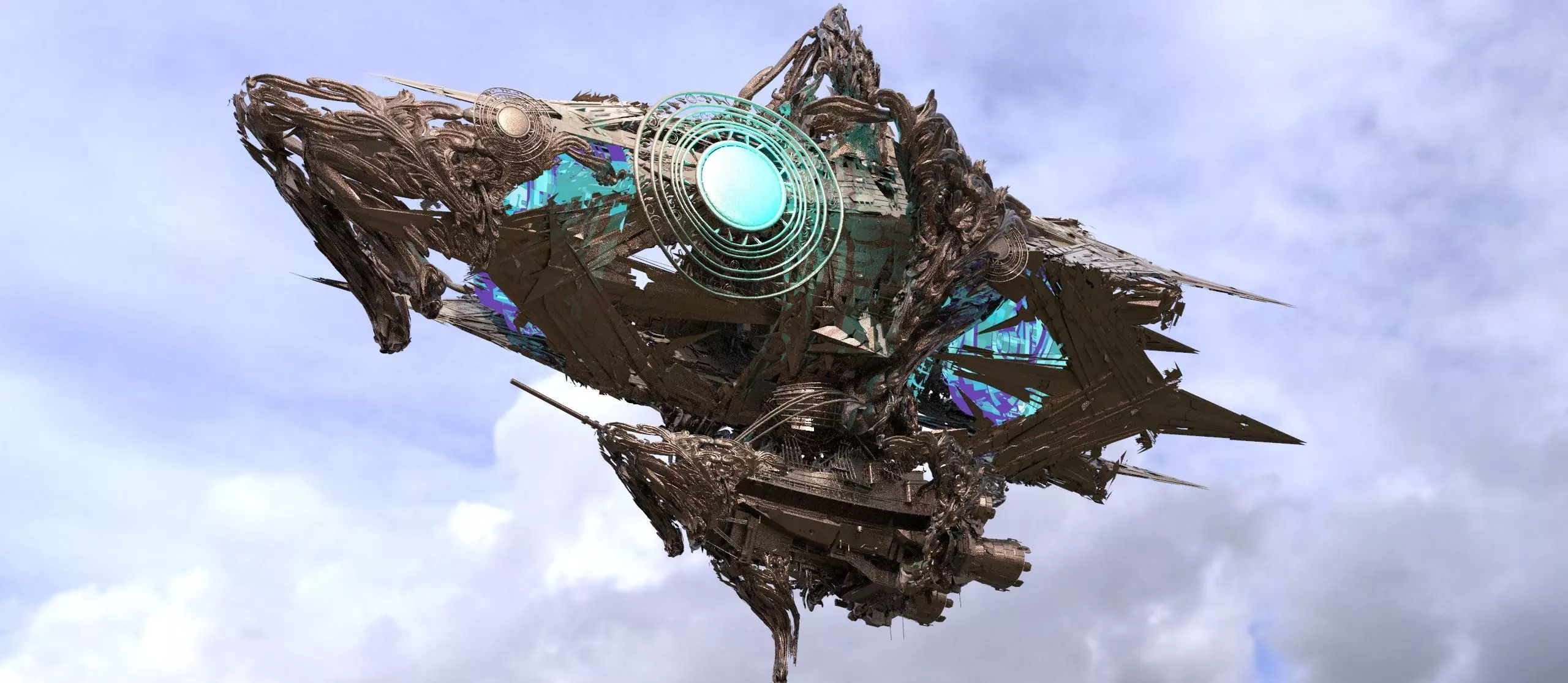 DR Strange airship 1  3D model_0