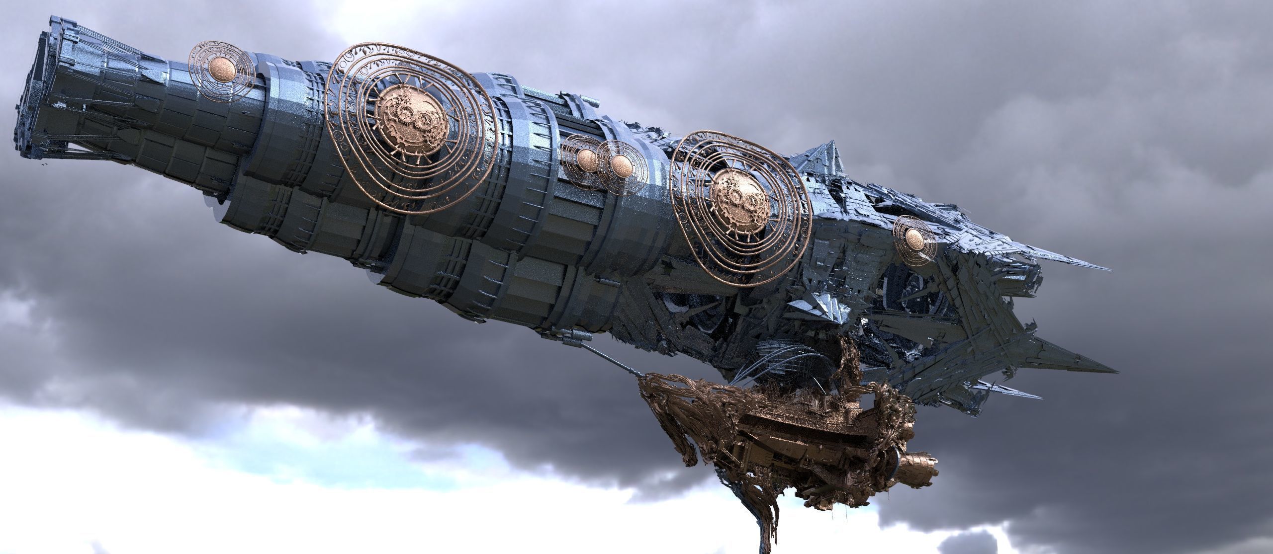 Ishtar Sigar ship 2  3D model_1