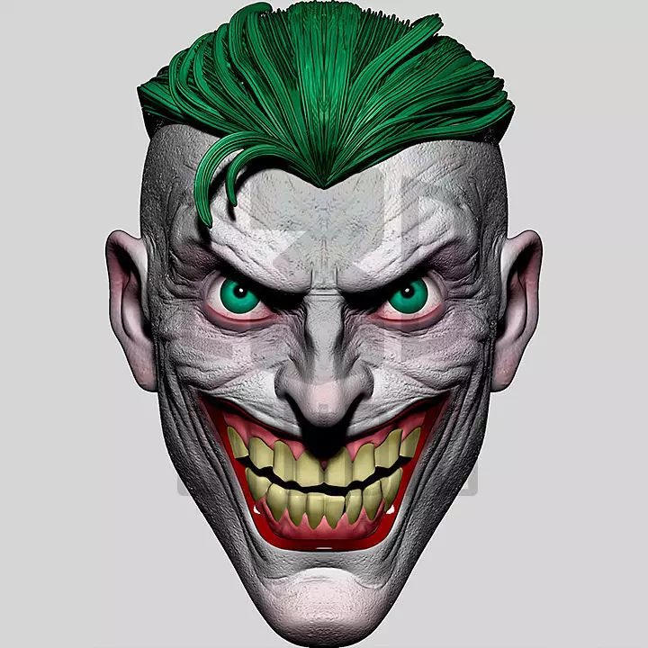 HEAD JOKER ENDGAME 3D print model