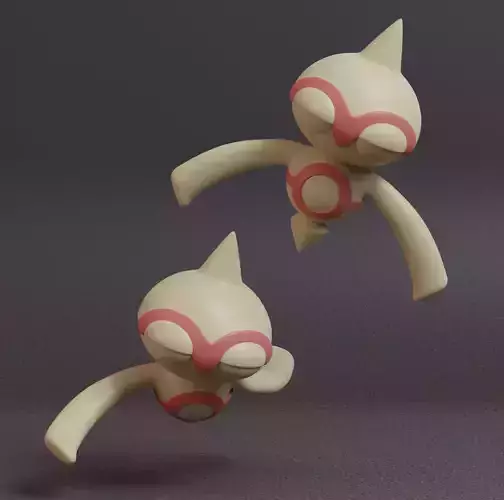 Pokemon - Baltoy with 2 poses 3D print model
