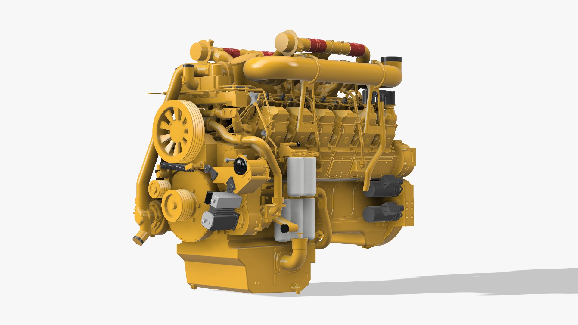 CAT 3512 C FOR 785D 3D print model_1