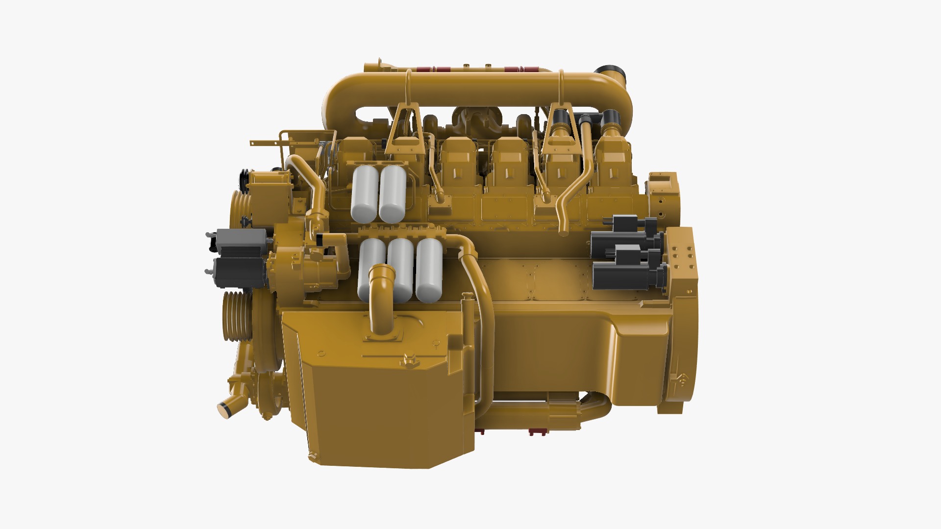 CAT 3512 C FOR 785D 3D print model_7