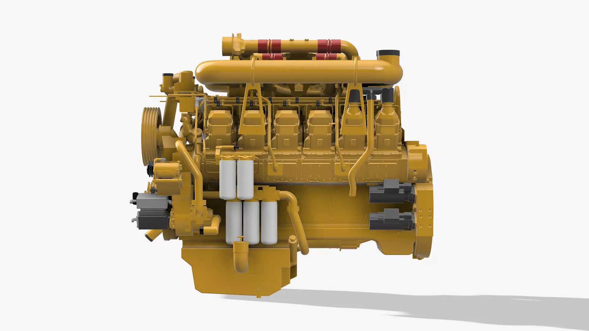 CAT 3512 C FOR 785D 3D print model_0