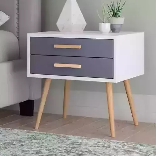 Nightstand Bedside Table 3D model 3D model