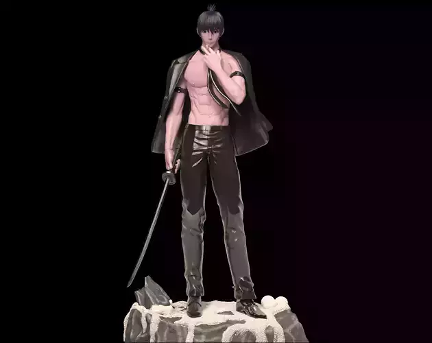 Aki Hayakawa from Chainsaw man 3D print model