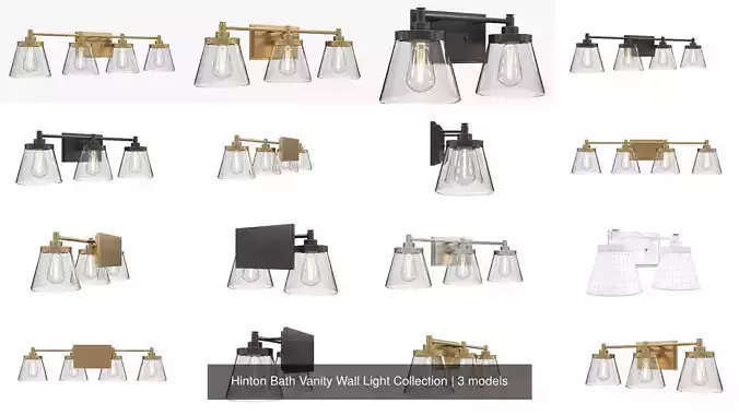 Hinton Bath Vanity Wall Light Collection