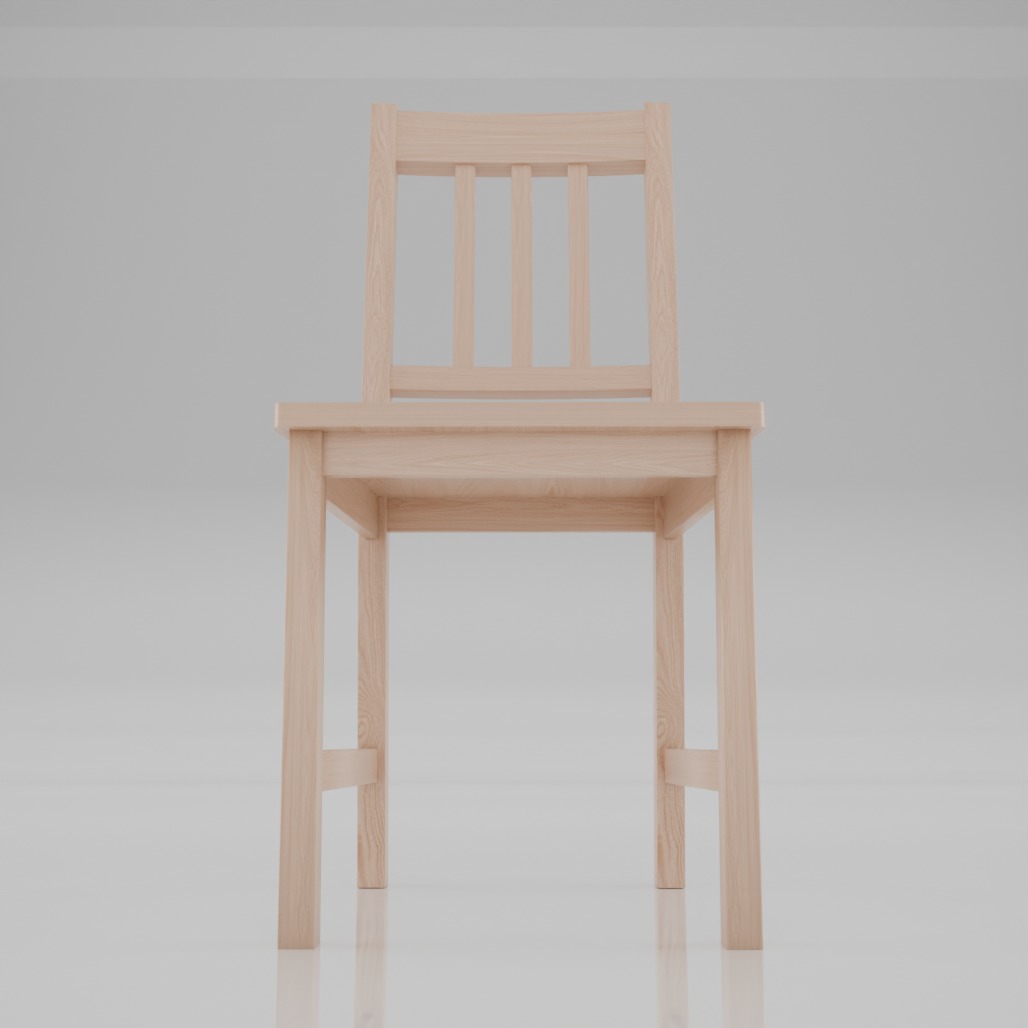 IKEA Stefan Chair 3D model_1