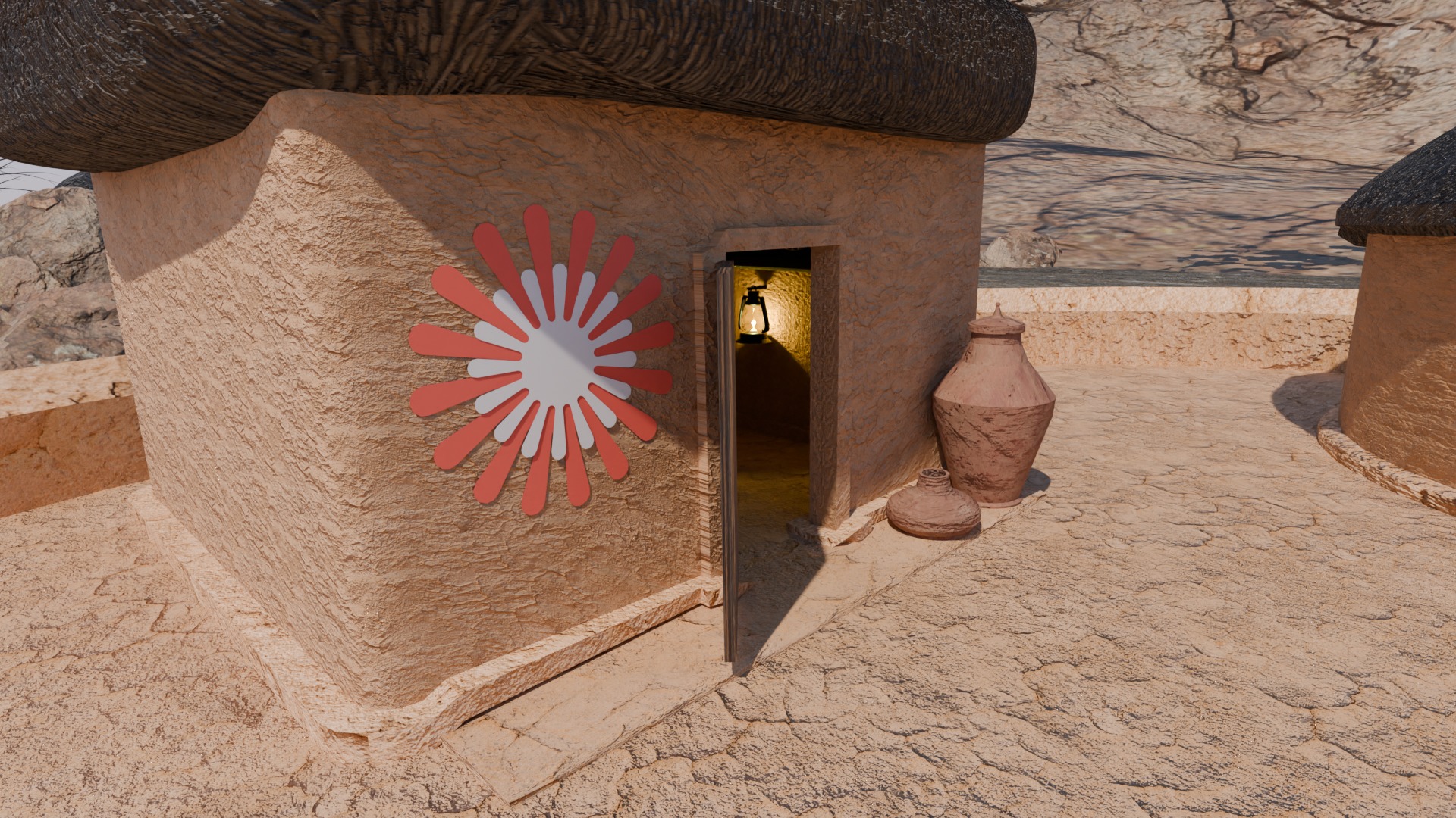 Sindhi Village Pack Low-poly 3D model_7