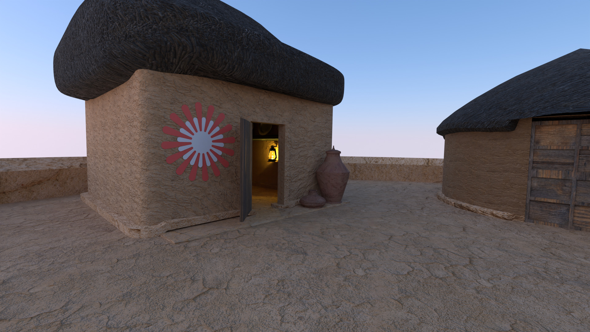 Sindhi Village Pack Low-poly 3D model_11