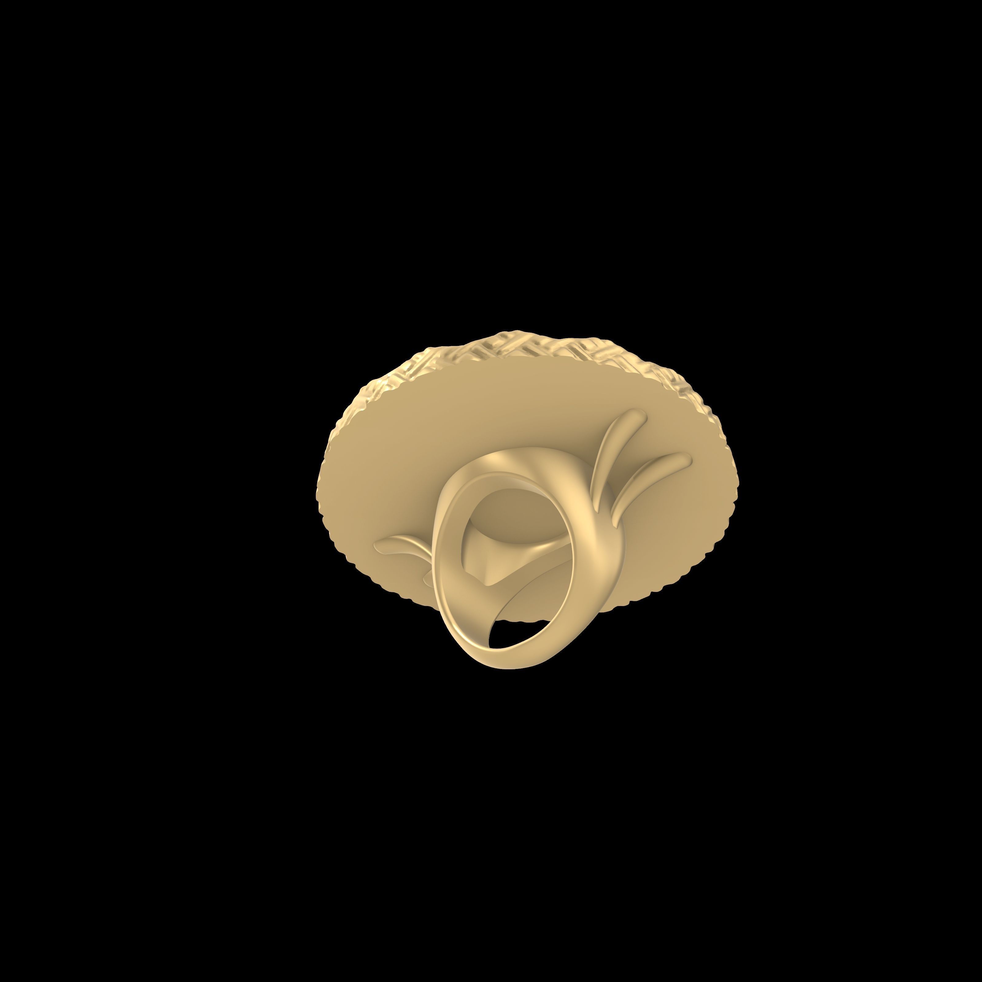 Designer Fierce Lion 3d Model pendant 3D print model_4