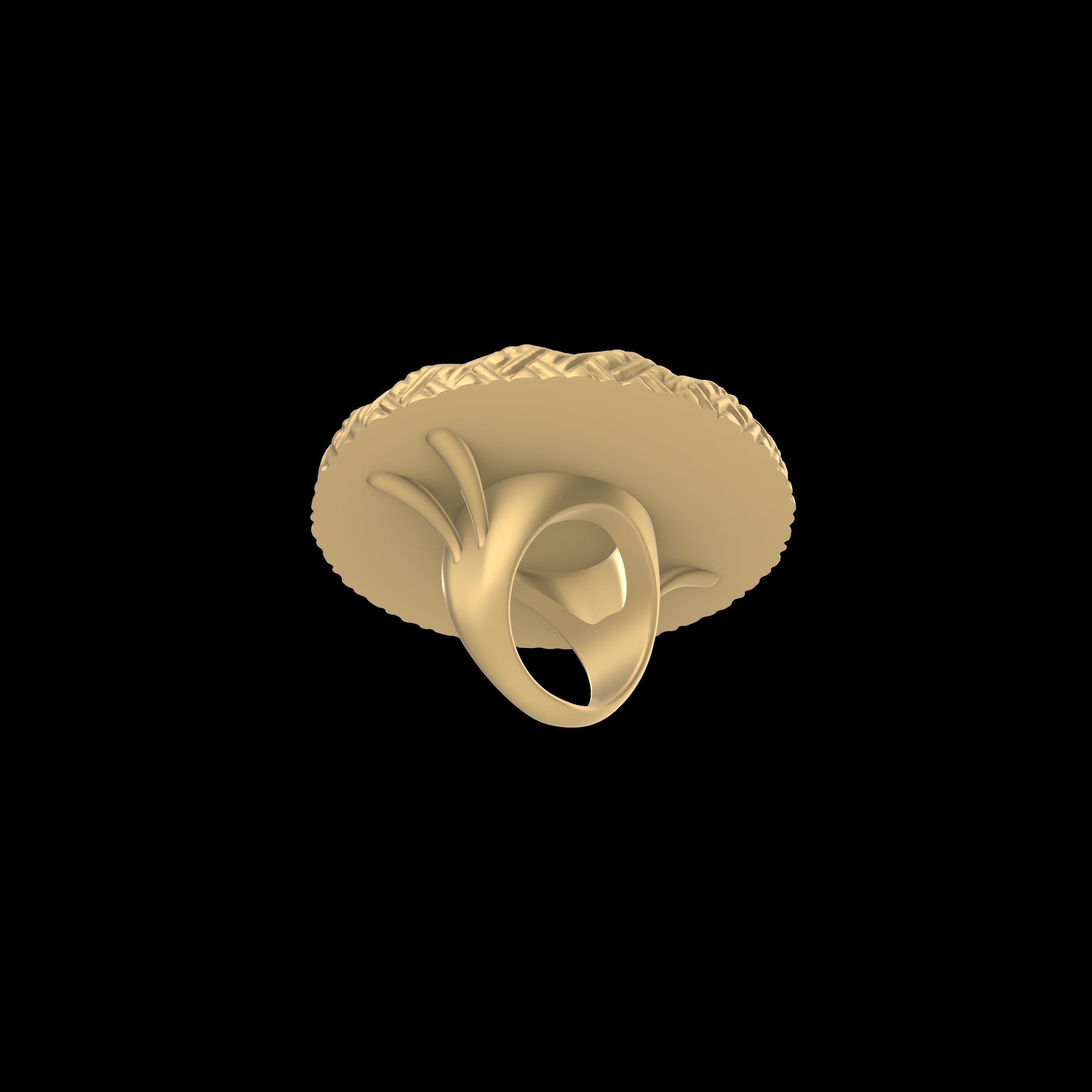 Designer Fierce Lion 3d Model pendant 3D print model_6