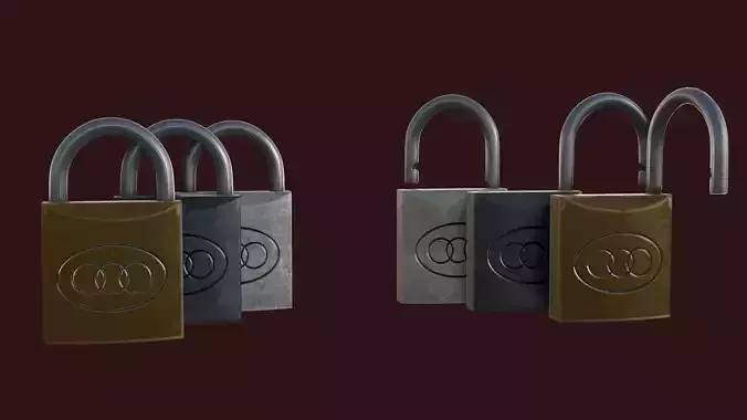 Padlock Tri-Circle