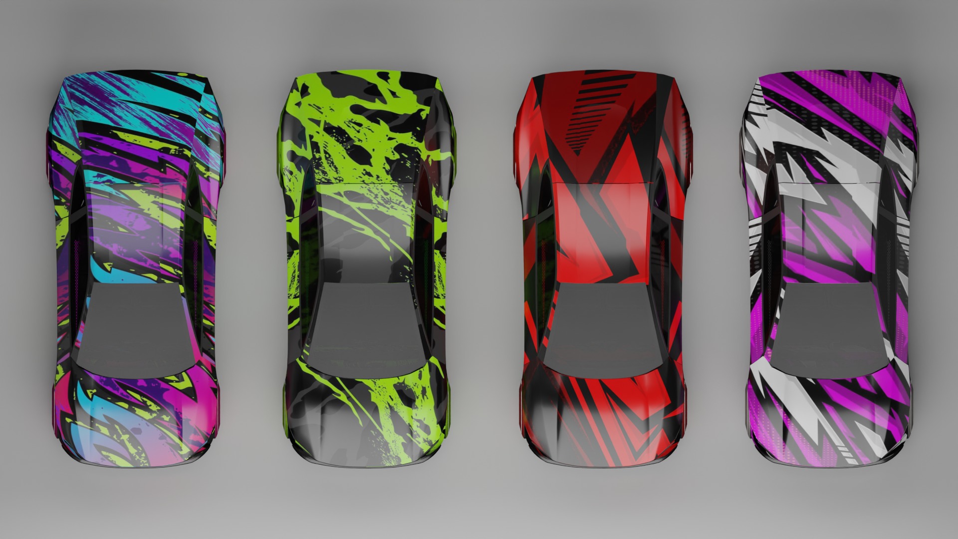 Tesla Cybercab Robotaxi 3D Model with interior Low-poly 3D model_2