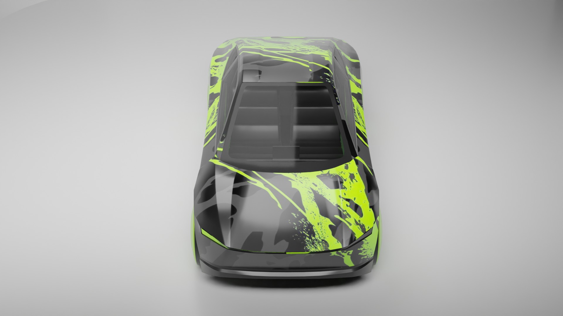 Tesla Cybercab Robotaxi 3D Model with interior Low-poly 3D model_21
