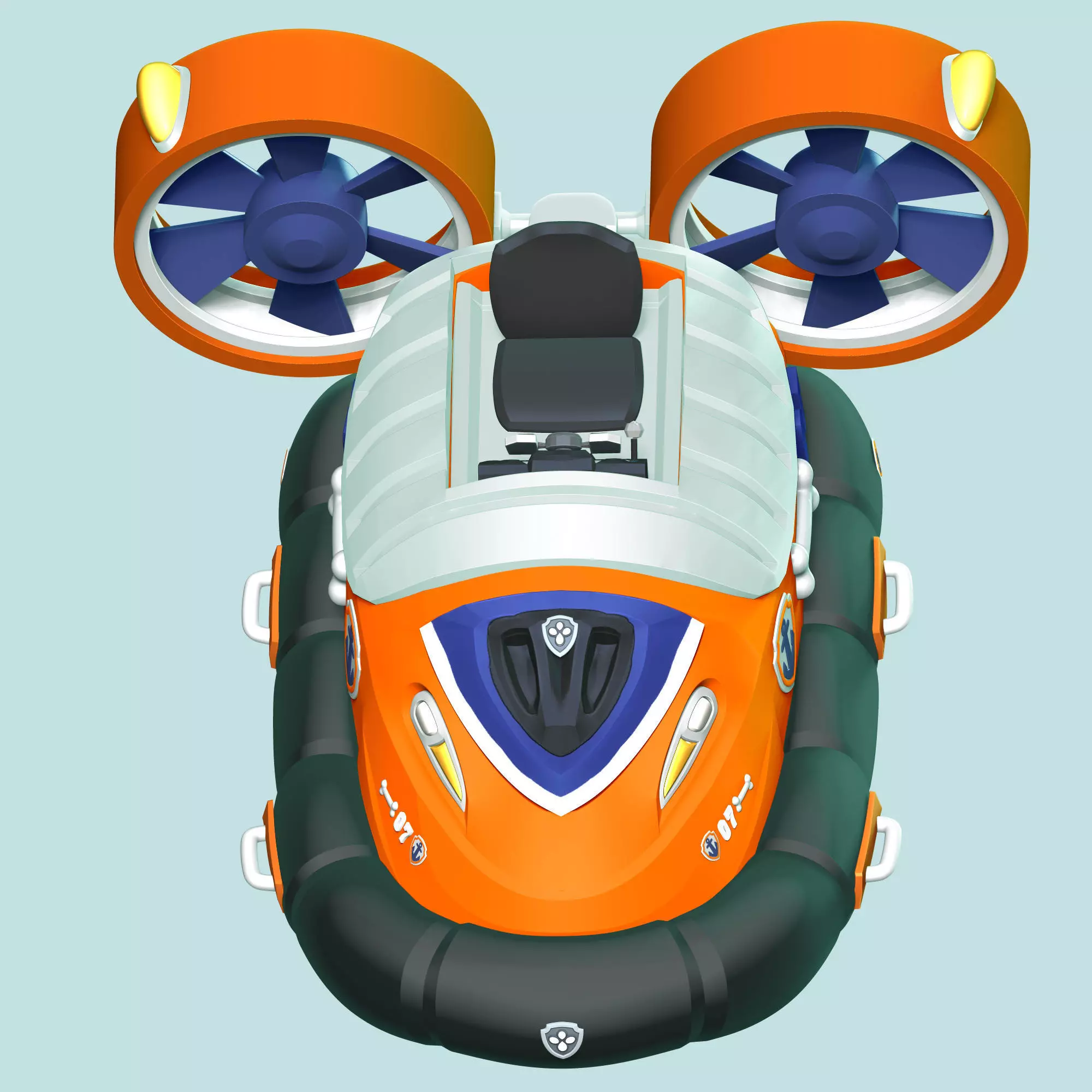Zuma Airboat - Paw Patrol 3D print model