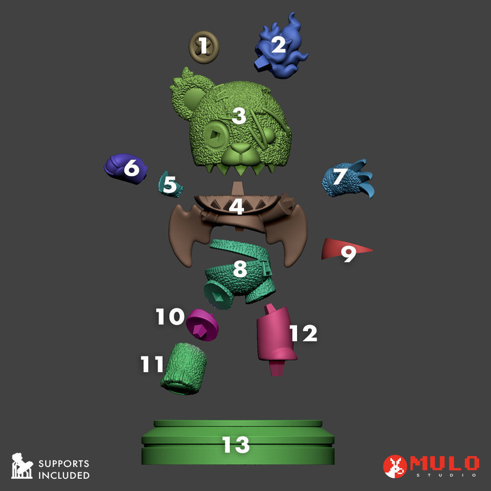 Chibi ShinMonzaemon 3D print model_7