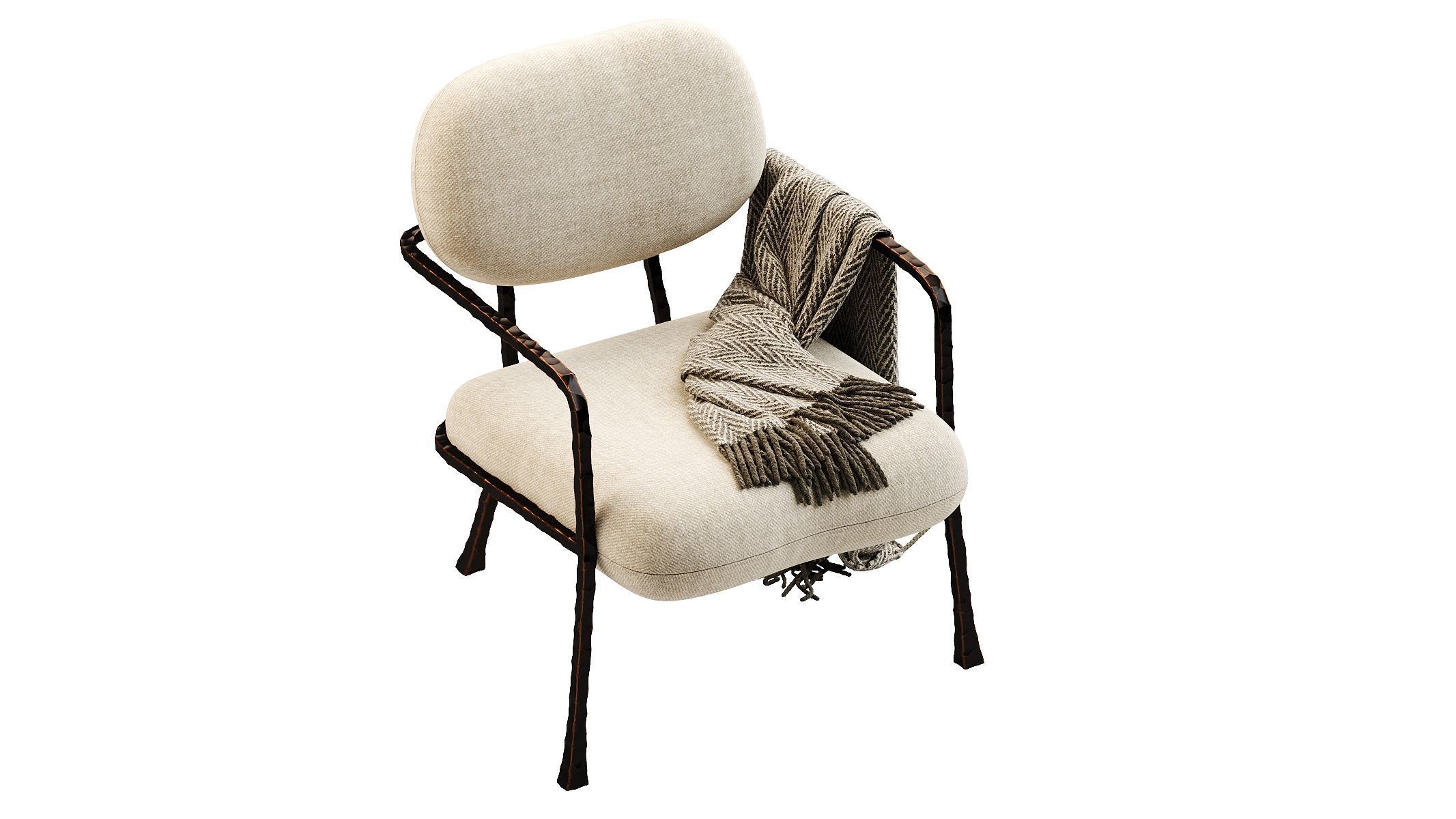 HOPPER ARMCHAIR 3D model_6