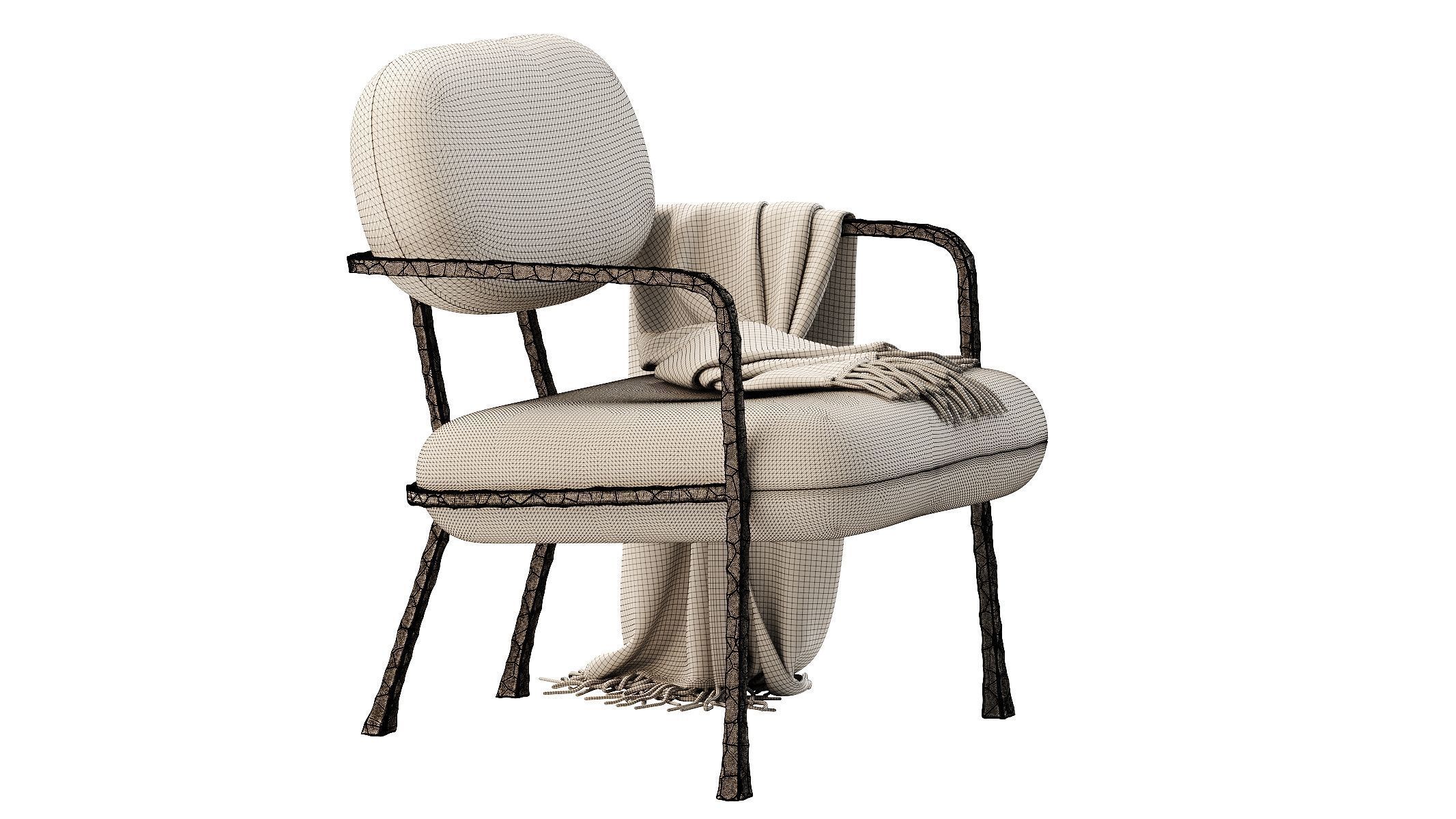 HOPPER ARMCHAIR 3D model_16