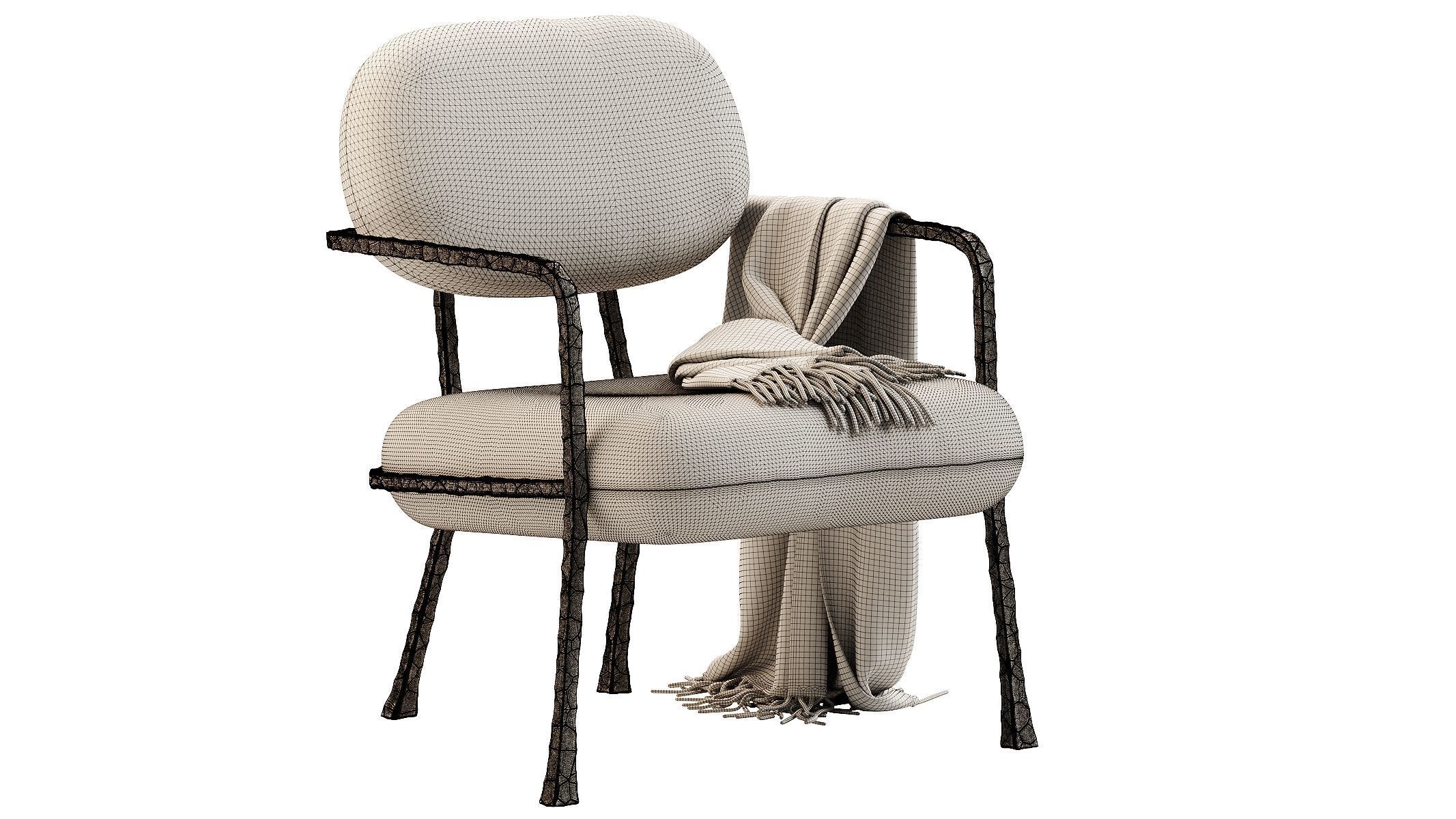 HOPPER ARMCHAIR 3D model_12