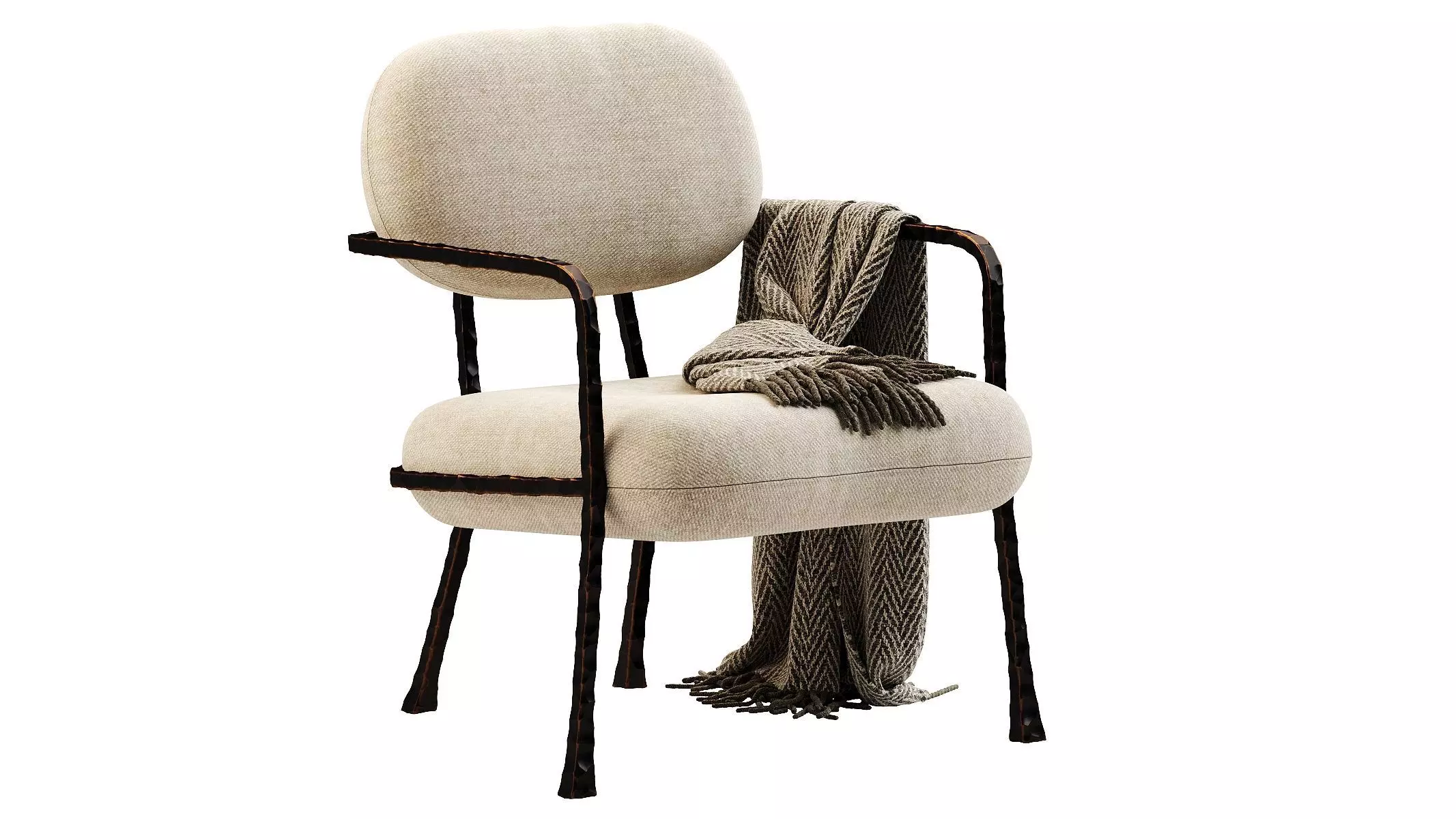 HOPPER ARMCHAIR 3D model_0