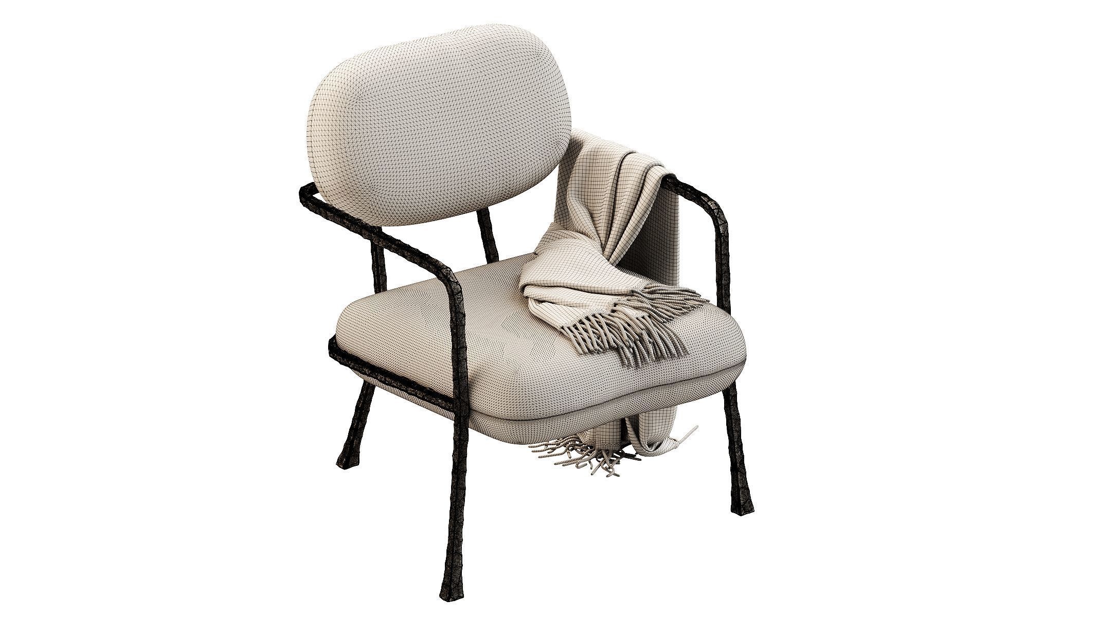 HOPPER ARMCHAIR 3D model_13