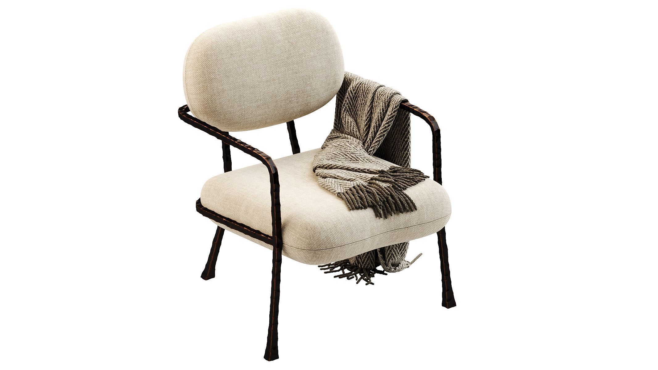 HOPPER ARMCHAIR 3D model_8