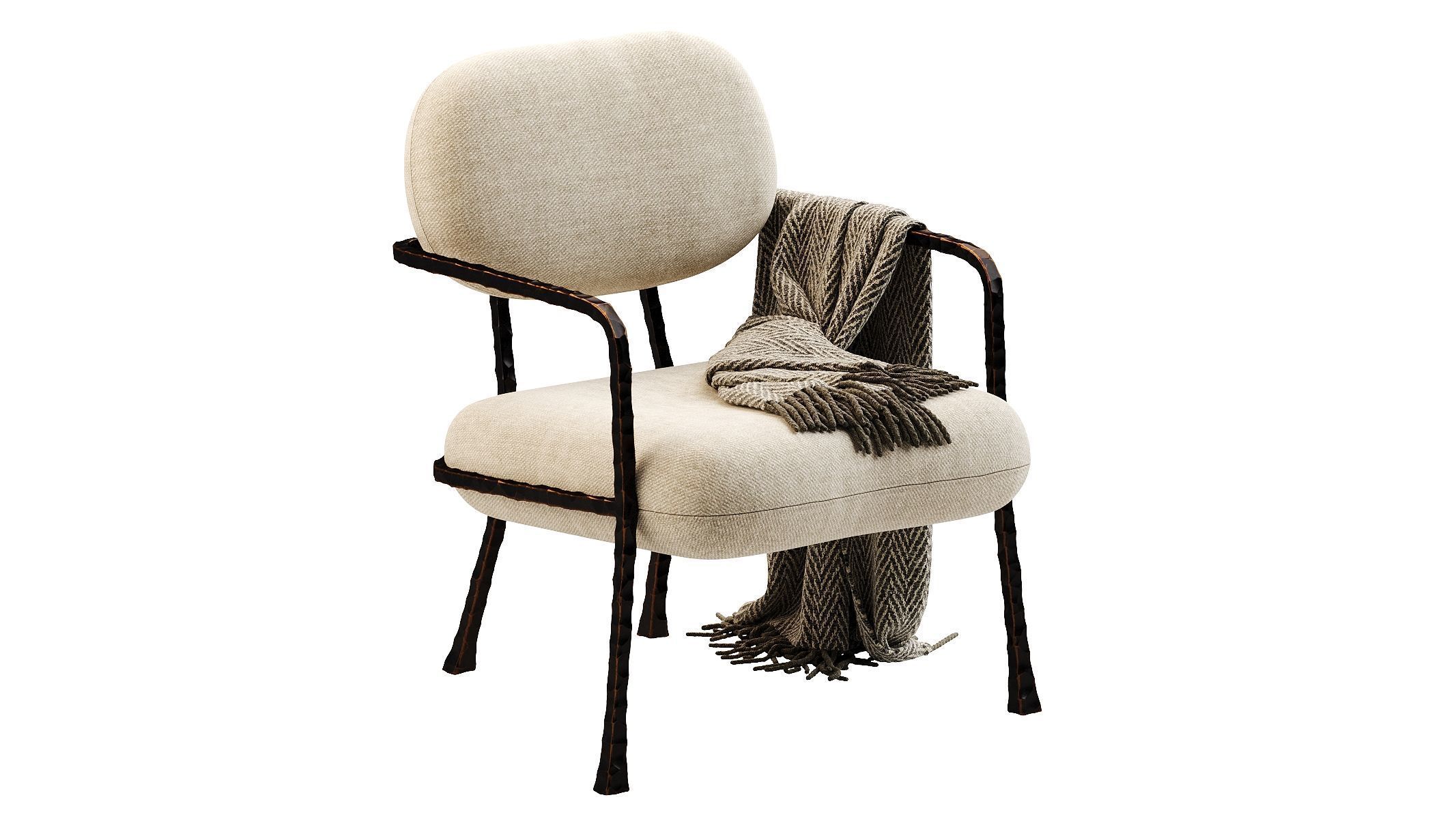 HOPPER ARMCHAIR 3D model_7