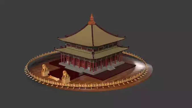 Chinese ancient house 